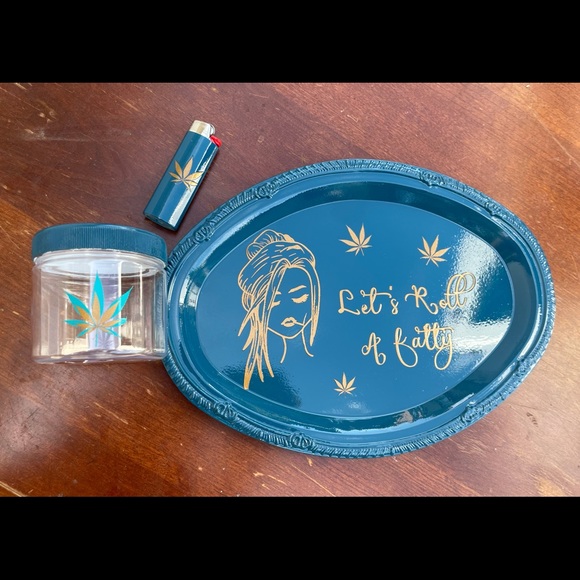 Rolling Tray Set